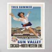 Sun Valley Travel Poster (Voorkant)