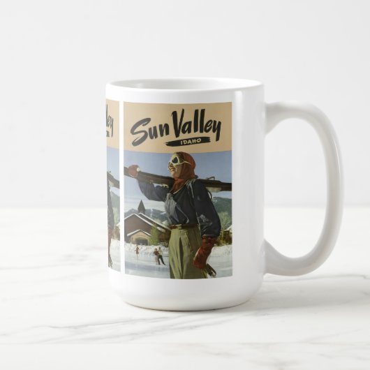 Sun Valley USA Vintage Reizen mokken (Rechts)