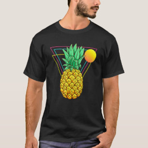 Sun Vaporwave ananas Exotic Fruit Tropical Summier T-shirt