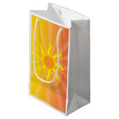 Sun Vector Travel Holiday Gift Bag Klein Cadeauzakje (Voorkant Gekanteld)