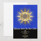 Sun-verjaardagsfeestje Feestdagenkaart (Voorkant / Achterkant)