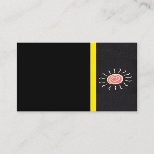 Sun Visitekaartje (Voorkant)