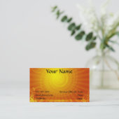 Sun Visitekaartje (Staand voorkant)