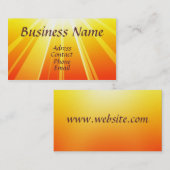 Sun Visitekaartje (Voorkant / Achterkant)