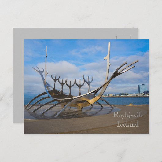 Sun Voyager, Reykjavik, IJsland, Briefkaart (Voorkant / Achterkant)