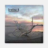 Sun Voyager Sculpture Fridge Magnet (Voorkant)