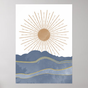 Sun Wall Art Poster