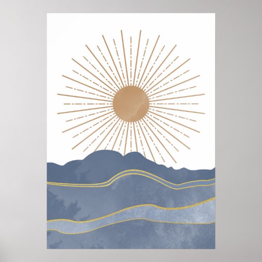 Sun Wall Art Poster (Voorkant)
