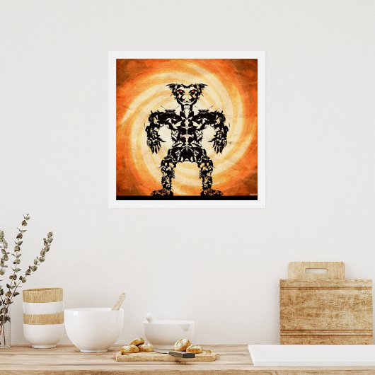 Sun Warrior #4 Poster (Keuken)