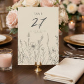 Sun-Washed Garden Border Wedding ID1283 Kaart