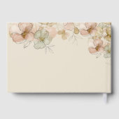 Sun-Washed Garden Floral Wedding ID1283 Gastenboek (Achterkant)