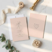 Sun-Washed Garden Wedding Blush ID1283 Save The Date