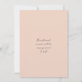 Sun-Washed Garden Wedding Blush ID1283 Save The Date (Achterkant)