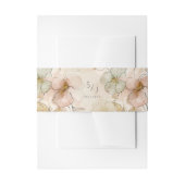 Sun-Washed Garden Wedding ID1283 Uitnodigingen Wikkel (Voorkant Voorbeeld)