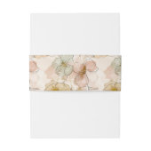 Sun-Washed Garden Wedding ID1283 Uitnodigingen Wikkel (Achterkant Voorbeeld)