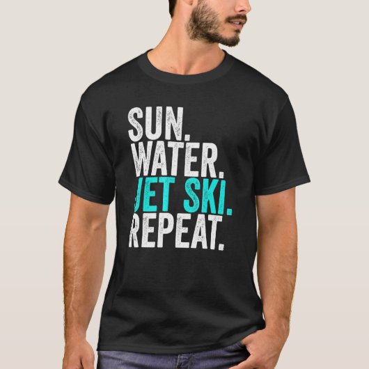 Sun Water Jet ski Repat  Jet Ski 1 T-shirt (Voorkant)