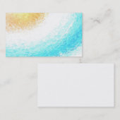 Sun Waterverf Psychic Yoga Reiki Visitekaartjes (Voorkant / Achterkant)