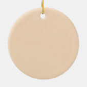 Sun waterverf sunset art keramisch ornament (Achterkant)