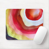 Sun waterverf sunset art muismat (Met muis)