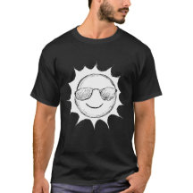 Sun Wearing Sunglazen