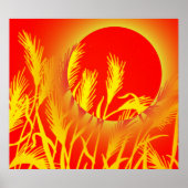 Sun Wheat Poster (Voorkant)