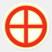 Sun Wheel Sticker (Voorkant)
