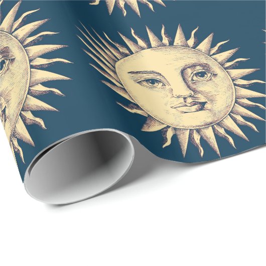 Sun Wrapping Paper Cadeaupapier (Rol Hoek)