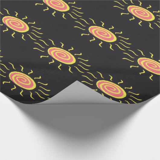 Sun Wrapping Paper Cadeaupapier (Hoek)