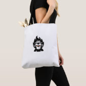 Sun Wukong-minimalistische Canvas tas (Dichtbij)
