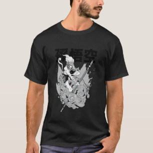 Sun Wukong Monkey King Chinese Symbolen Karakters T-shirt