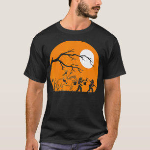 Sun Wukong Monkey King Trick or treat Funny Hallow T-shirt