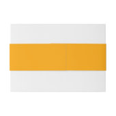 Sun Yellow KEEP CALM EN Uw creatieve tekst Uitnodigingen Wikkel (Achterkant Voorbeeld)