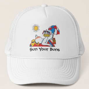 Sun Your Buns Vacation Humor Trucker Pet