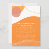 Sun Zee Sand Modern We zijn onze bruiloft aan het  Feestdagenkaart (Voorkant)