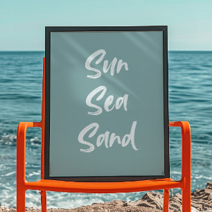 Sun Zee Sand   Trendy kunst aan de muur   minimali Poster