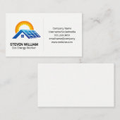 Sun | Zonnebrande Visitekaartje (Voorkant / Achterkant)