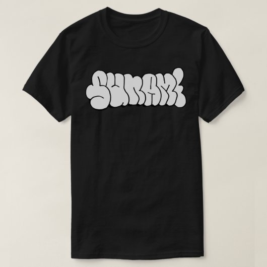 sunami style Sticker T-shirt (Design voorkant)