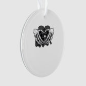 Sunand~1 - Skelet Hart Handen Ornament (voorkant)