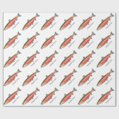 Sunapee Trout Fishing Pattern Cadeaupapier (Vlak)