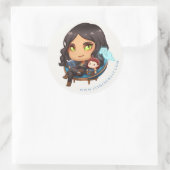 Sunaya Leesstoel Chibi Sticker (Tas)
