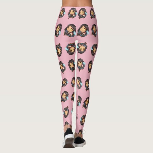 Sunaya Reading Chibi Leggings (Achterkant)