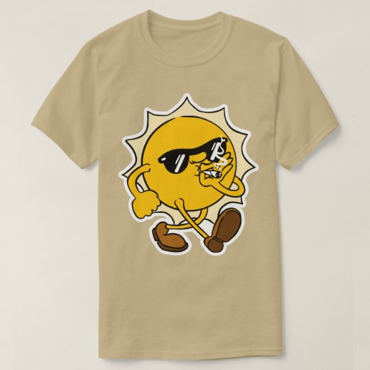 Sunbaked Sun T-shirt (Design voorkant)