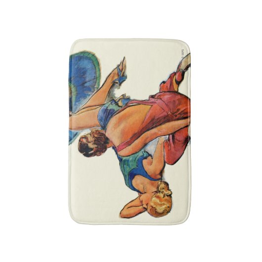 Sunbathers Badmat (Voorkant Verticaal)