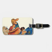 Sunbathers Bagagelabel (Voorkant horizontaal)