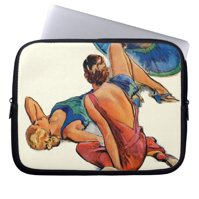 Sunbathers Laptop Sleeve (Voorkant)