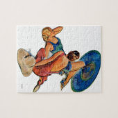 Sunbathers Legpuzzel (Horizontaal)