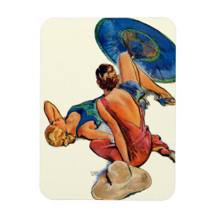 Sunbathers Magneet