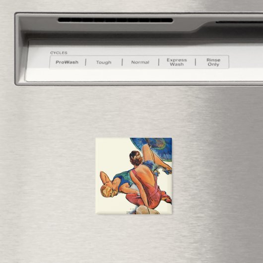 Sunbathers Magneet (Insitu (Vaatwasser))