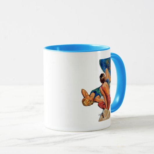 Sunbathers Mok (Voorkant rechts)