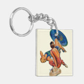 Sunbathers Sleutelhanger (Voorkant Links)